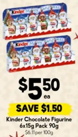 Drakes Kinder chocolate figurine offer