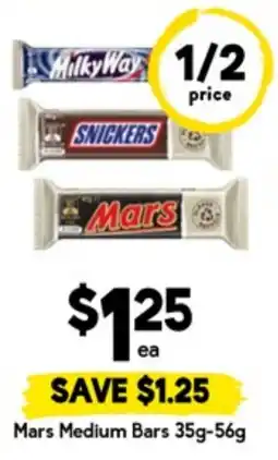 Drakes Mars medium bars offer