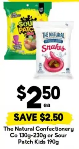 Drakes The natural confectionery co or sour patch kids offer
