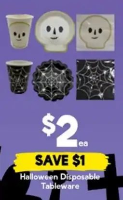 Drakes Halloween disposable tableware offer