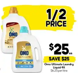 Drakes Omo ultimate laundry liquid offer