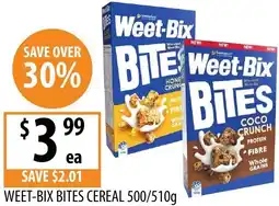 Supabarn Weet-bix bites cereal offer