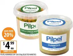 Supabarn Pilpel hummous dip offer