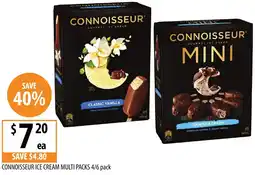 Supabarn Connoisseur ice cream offer