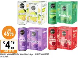 Supabarn Remedy sodaly prebiotic soda offer