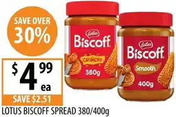 Supabarn Lotus biscoff spread offer
