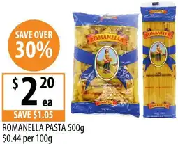 Supabarn Romanella pasta offer
