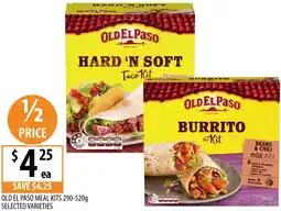 Supabarn Old el paso meal kits offer