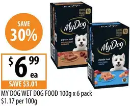 Supabarn My dog wet dog food offer