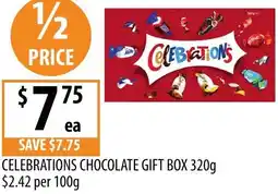 Supabarn Celebrations chocolate gift box offer