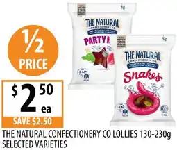 Supabarn The natural confectionery co lollies offer