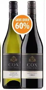 Supabarn Cox barossa shiraz offer