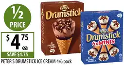 Supabarn Peter's drumstick ice cream offer