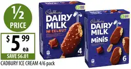 Supabarn Cadbury ice cream offer