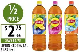 Supabarn Lipton iced tea offer