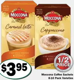 Friendly Grocer Moccona Coffee Sachets offer