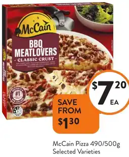 Foodworks McCain Pizza offer