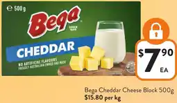 Foodworks Bega Cheddar Cheese Block offer