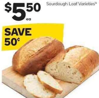 Woolworths Sourdough Loaf offer