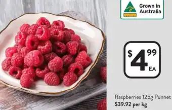 Foodworks Raspberries offer
