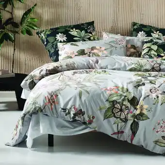 Harris Scarfe Linen house bolero cotton quilt cover set qb offer