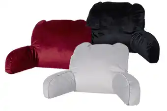 Harris Scarfe Soren faux velvet backrest cushion offer