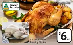 Foodworks Australian Whole Roasting Chicken offer