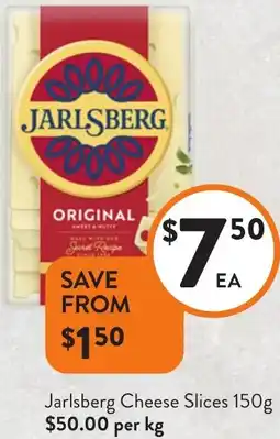 Foodworks Jarlsberg Cheese Slices offer