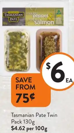 Foodworks Tasmanian Pate offer