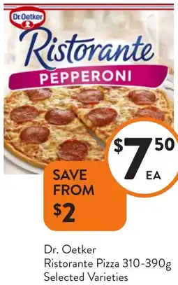 Foodworks Dr. Oetker Ristorante Pizza offer