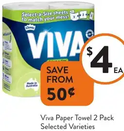 Foodworks Viva Paper Towel offer