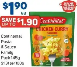 Foodland Continental Pasta & Sauce Family offer