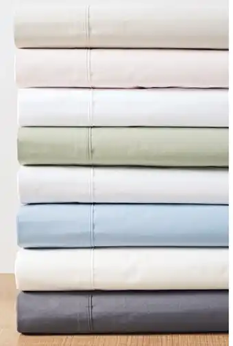 Harris Scarfe Linen house 300 thread count cotton percale sheet set kb offer