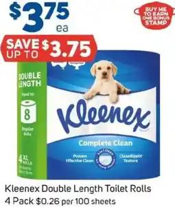 Foodland Kleenex Double Length Toilet Rolls offer