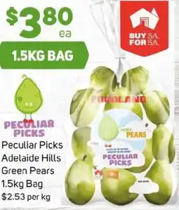 Foodland Peculiar Picks Adelaide Hills Green Pears offer