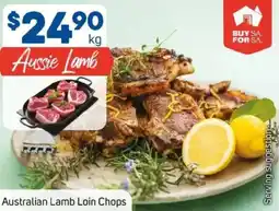 Foodland Australian Lamb Loin Chops offer