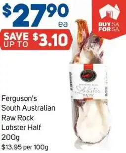 Foodland Ferguson's South Australian Raw Rock Lobster Half offer