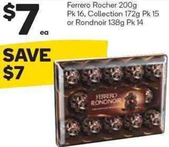 Woolworths Ferrero Rocher 200g offer
