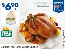 Foodland Lilydale Free Range Whole Chicken offer