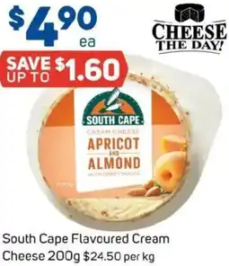 Foodland South Cape Flavoured Cream Cheese offer