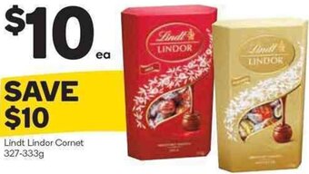 Woolworths Lindt Lindor Cornet offer