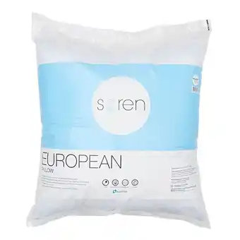 Harris Scarfe Soren polyester euro pillow offer