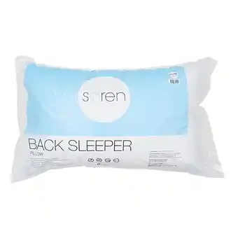 Harris Scarfe Soren polyester back sleeper pillow offer