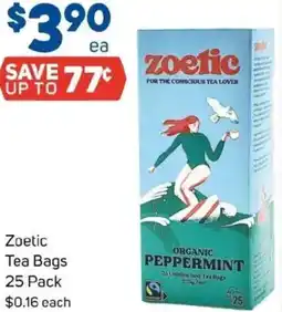 Foodland Zoetic Tea Bags offer