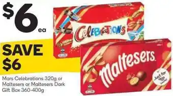 Woolworths Mars Celebrations 320g offer