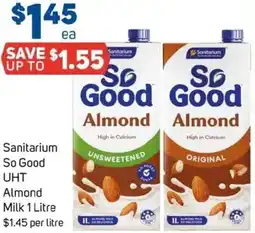 Foodland Sanitarium So Good UHT Almond Milk offer