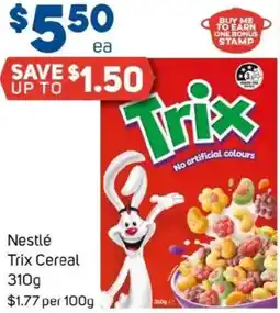 Foodland Nestlé Trix Cereal offer
