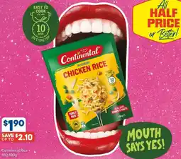 Foodland Continental Rice offer