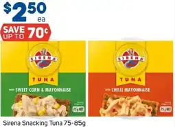 Foodland Sirena Snacking Tuna offer