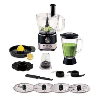 Smith+nobel 1000w food processor with 3l bowl